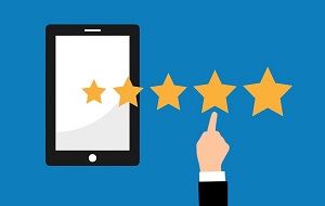 Star Rating with tablet
