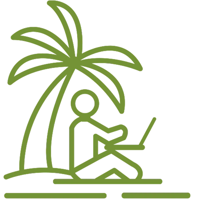 Palm Tree Green